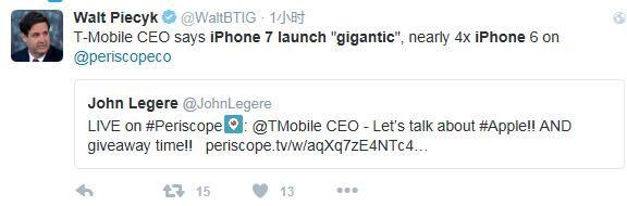 iPhone 7将是最漂亮的iPhone  或再引手机市场跟风